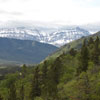 Gunnery Creek toward Holy Cross Mountain - October 2012. On the way back to car.