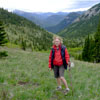 Gunnery Creek toward Holy Cross Mountain - October 2012.